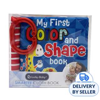Lucky Baby Discovery Pals Smartee Cloth Book - Colour/Shape