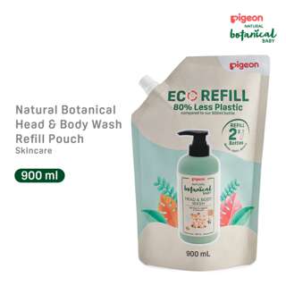 Pigeon Natural Botanical Baby Head and Body Wash Refill