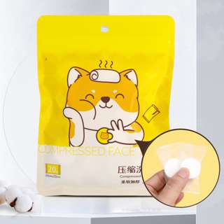 Sweet Home Disposable Compressed Facial Cleansing Tissue Sweet Home Disposable Compressed Facial Cleansing Tissue