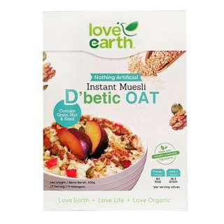 Love Earth Instant Muesli D'betic Oat