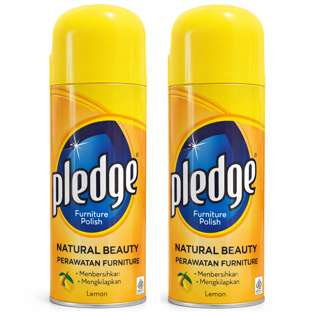 Pledge Natural Beauty Furniture Polish Lemon