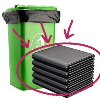 PurityWhite XXXL Plastic Trash Bags (100*120cm) rubbish bag