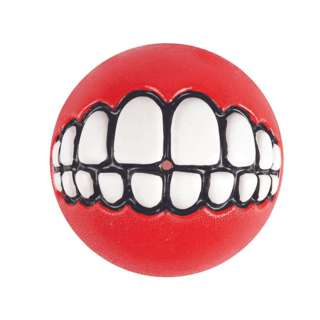 Rogz Grinz Ball - Red (Small)