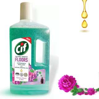 Cif Natural Essence Oil Floor Cleaner Summer Flower&Mint