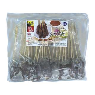 City Satay Frozen Satay with Sauce - Mutton