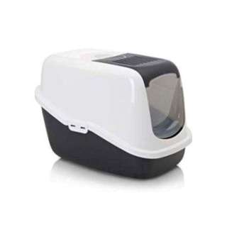 Savic Nestor Litter Pan (White/Black)