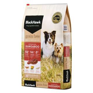 Black Hawk Kangaroo Grain Free For Adult Dog