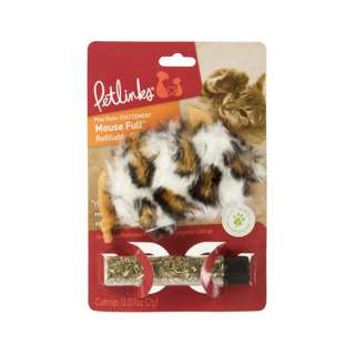 Petlinks System Refillable Catnip Toy - Mouse Full