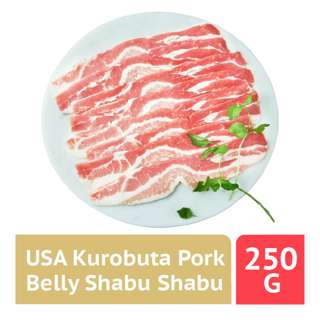 Tasty Food Affair Kurobuta Pork Belly Shabu Shabu