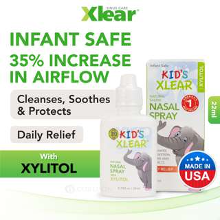 Xlear Kids Natural Saline Sinus Nasal Spray
