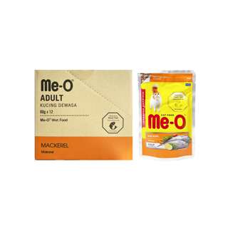 Me-O Pouch Adult Cat Food - Mackerel
