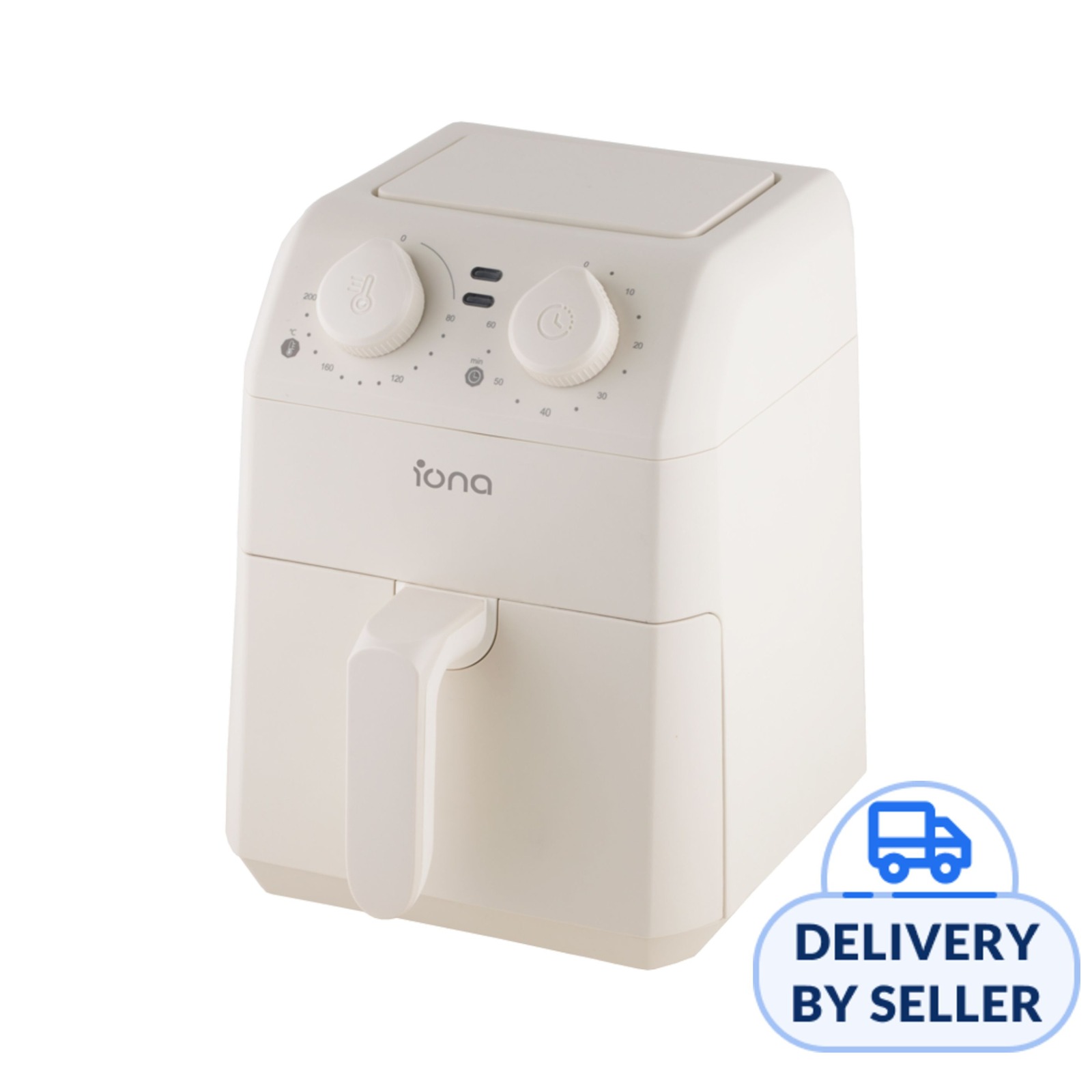 Bruno Glass Air Fryer Ivory | NTUC FairPrice