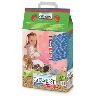 Cats Best Universal Litter Strawberry 10L Cats Best Universal Litter Strawberry 10L