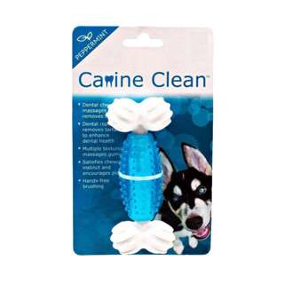 Canine Clean Nylon Bone With TPR Center(Blue)