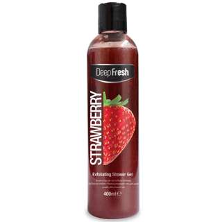 Deep Fresh Strawberry Exfoliating Shower Gel
