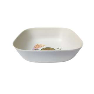 Bambusa 6 inch Square Bowl Tropical