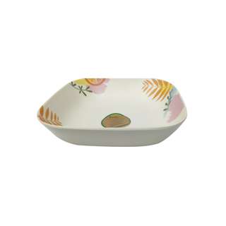 Bambusa 8 inch Deep Plate Tropical
