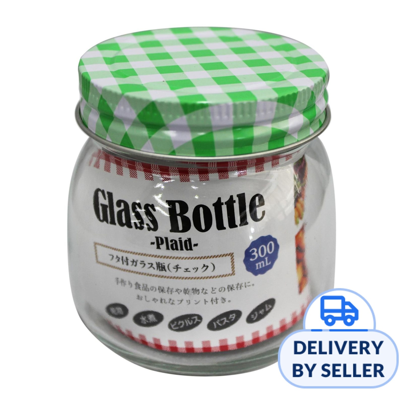 その他 jar Glass Jam Jar With Lid Preserving Container - M (300ML) | NTUC