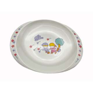 Poo Lee Melamine Children Plate 7.5"