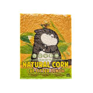 Angel Natural Corn Cat Litter - Lemon