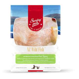 Sunday Pets New Zealand Freeze Dried Wild Fish