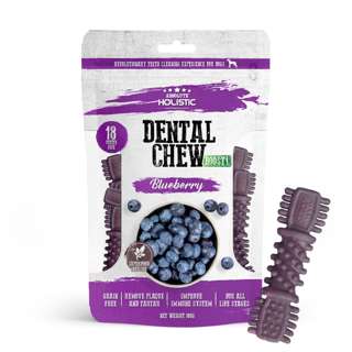 Absolute Holistic Blueberry Boost Dental Chew for Dogs