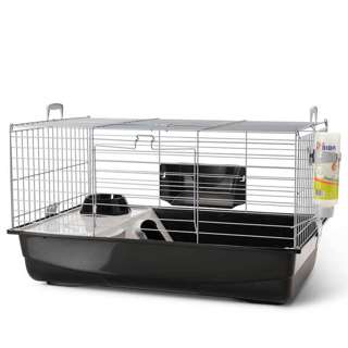 Savic Nero 2 Rabbit/Guinea Pig Cage (Silver/Black)