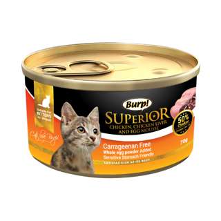 Burp Superior Kitten Chicken, Chicken Liver & Egg