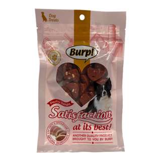 Burp Heart Shape Chicken With Cheese For Dog