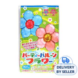 Narichikaya Party Foil Helium Balloon - Flower