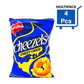Cheezels Soft Cheesy Cheese Ring Snack 4S