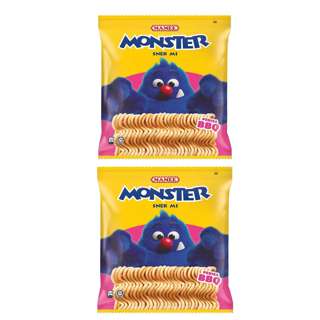 Mamee Monster BBQ Flavour Noodle Snack Mamee Monster BBQ Flavour Noodle Snack