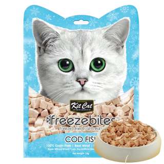 Kit Cat Freeze Bites Cat Treats Cod Fish
