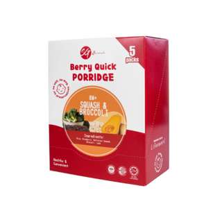 SG Homemade Berry Quick Porridge Squash & Broccoli (5 pks)