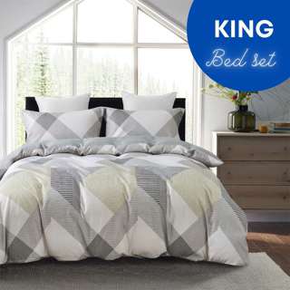 Mystique 100% Tencel 700TC Bed Set (King) TAUPE