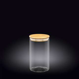 Wilmax England Glass Jar With Lid 1100Ml