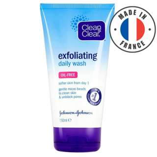 Clean & Clear Exfoliating Daily Oil Free Face Wash,Exfoliator Clean & Clear Exfoliating Daily Oil Free Face Wash,Exfoliator