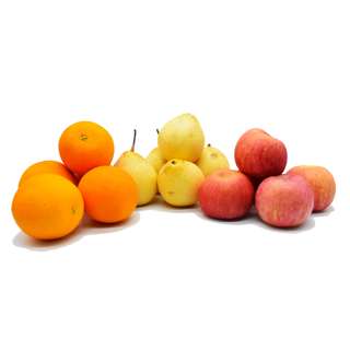 YayaPapaya Prayer Fruit Bundle (Apple Orange Pear) 15 pcs