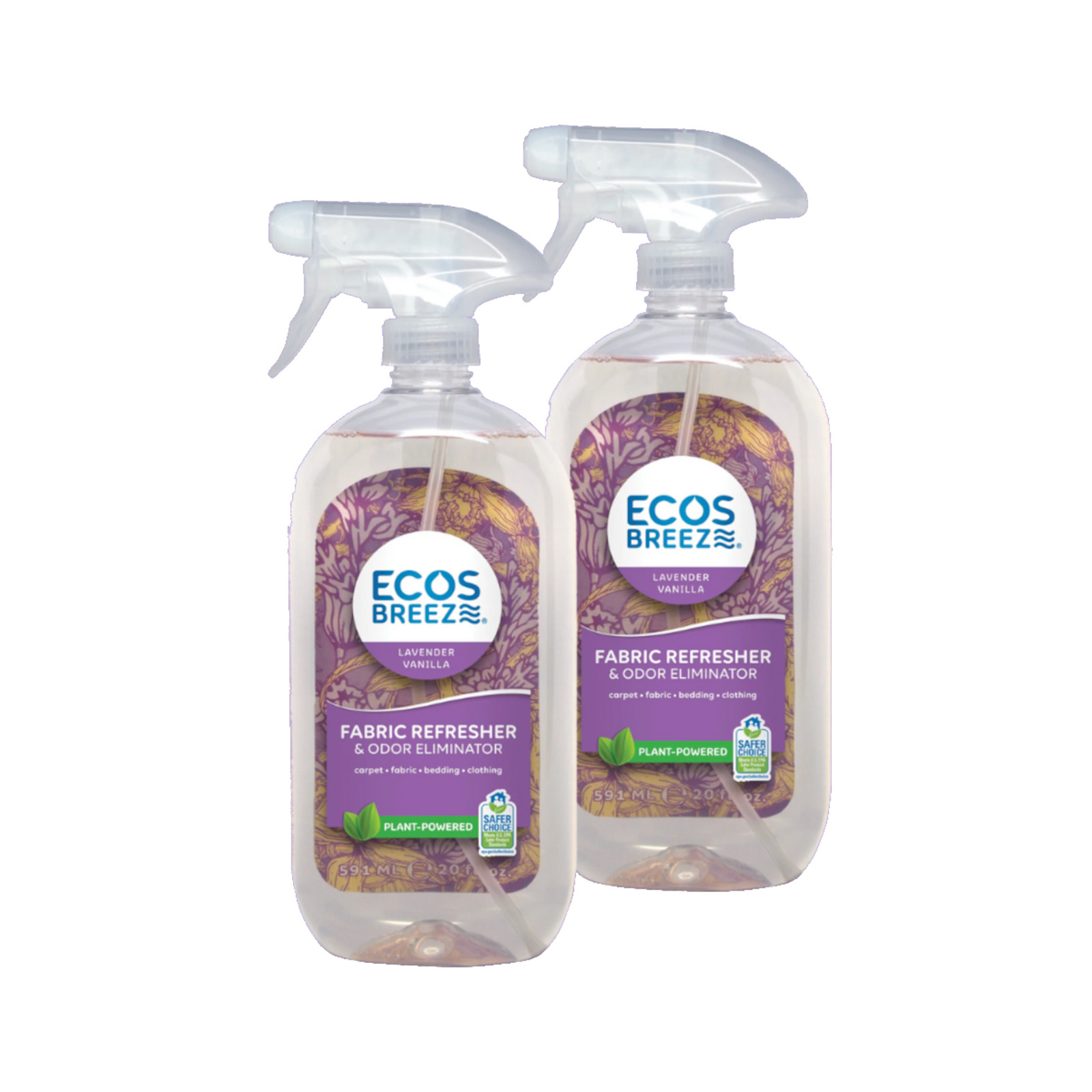 Ecos Breeze Fabric & Carpet Odor Eliminator Lavender Vanill NTUC