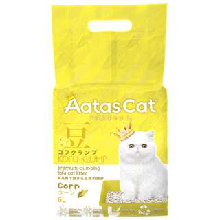 Aatas Cat Kofu Klump Tofu Cat Litter - Corn (CTN)