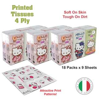 Kartika Hello Kitty Printed Soft Tissue 4 Ply Japan