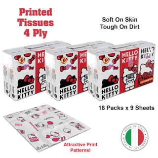 Kartika Hello Kitty Printed Soft Tissue 4 Ply Icon