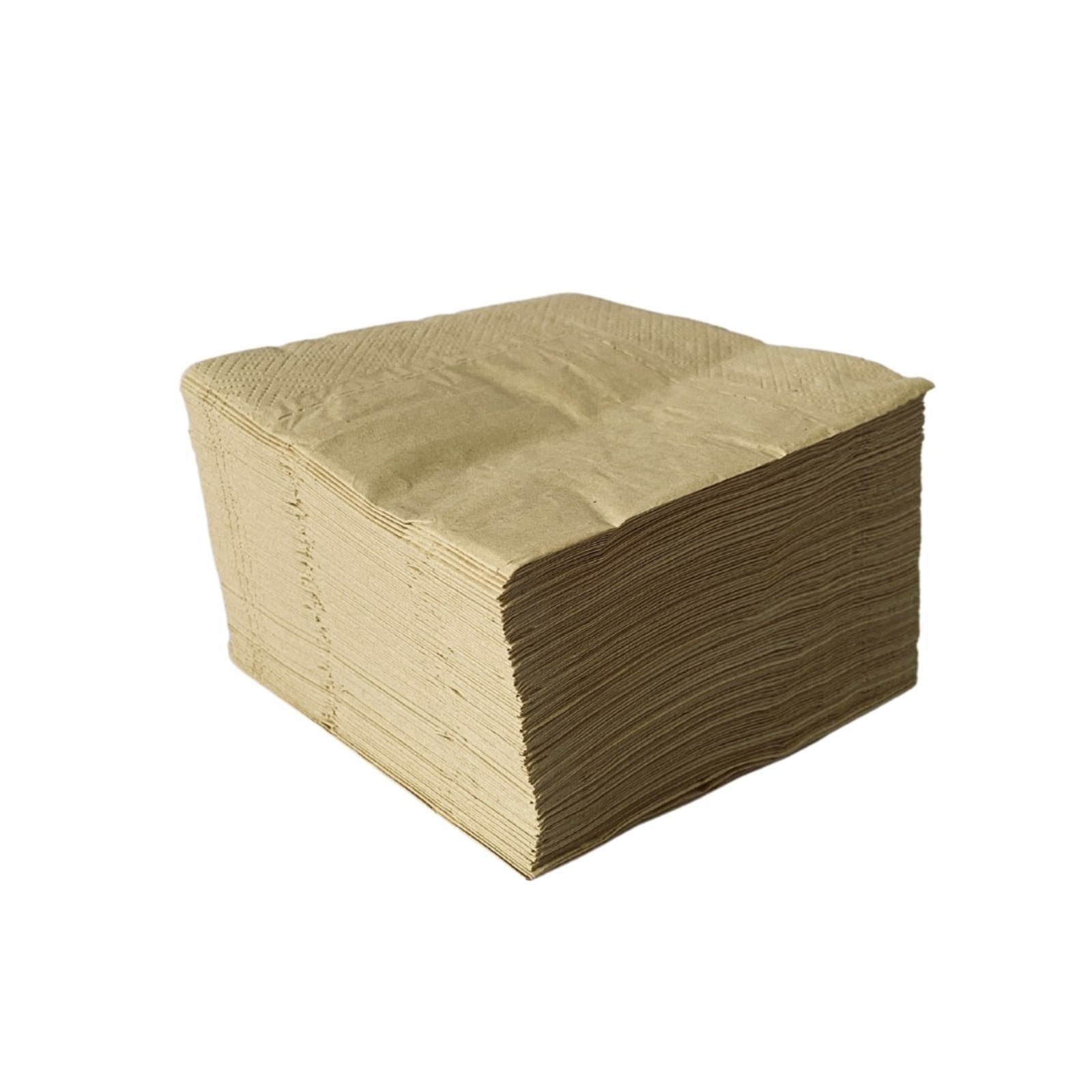 eco u Bamboo Kraft Cocktail Napkins 23x23cm Bio NTUC FairPrice