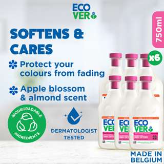 Ecover DC-Fabric Softener - Apple Blossom & Almond Ecover DC-Fabric Softener - Apple Blossom & Almond