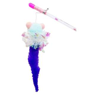 Amy N Carol Cat Teaser Pvc Ball Honeyebee (Purple)