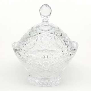 Caterina Crystal Oval Covered Candy Jar L20xH24Cm