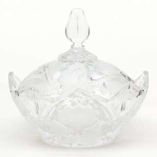 Caterina Crystal Oval Covered Candy Jar L21xH20Cm