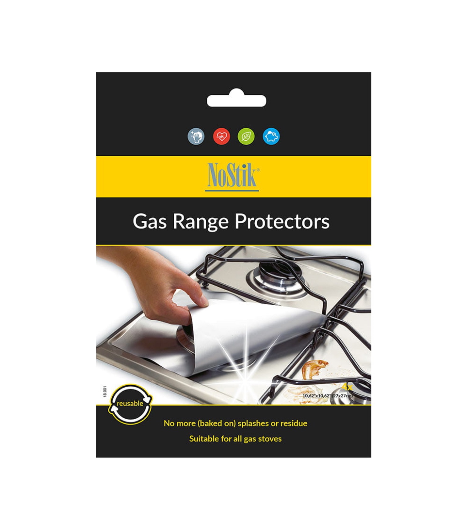 Diujsilicone Gas Range Protectors 43 - 4hi1k63