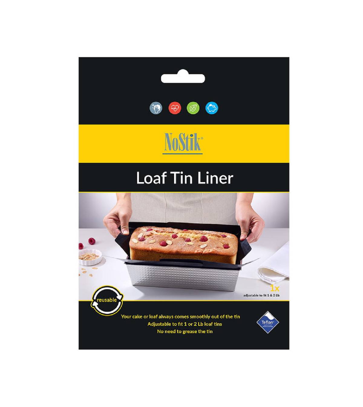 NoStik Reusable Loaf Tin Liner NTUC FairPrice