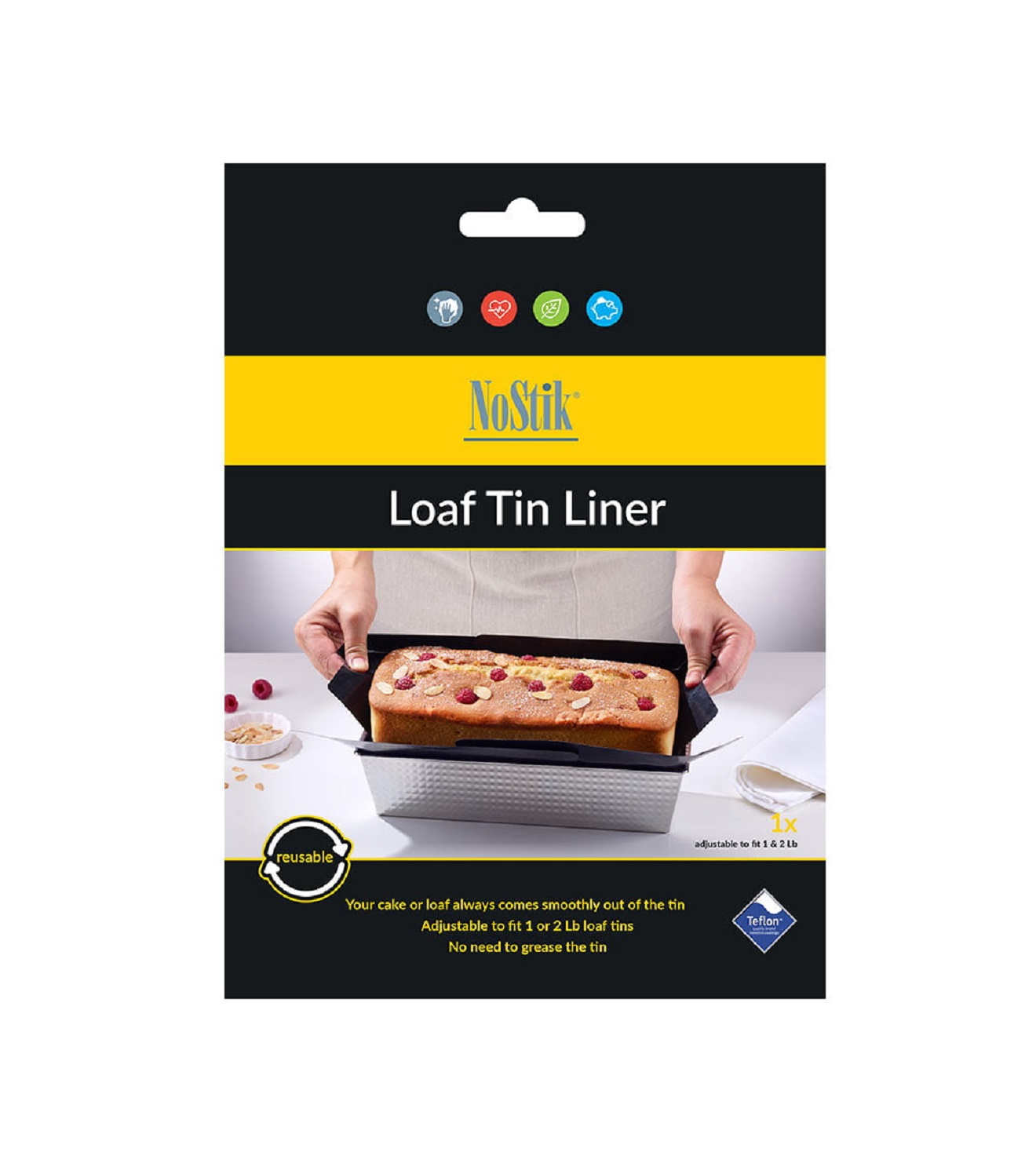 NoStik Reusable Loaf Tin Liner NTUC FairPrice